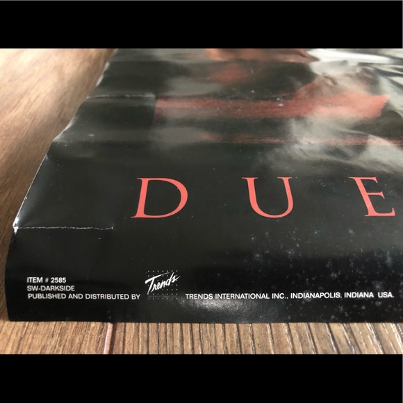 STAR WARS Dark Side Duel of the Sith POSTER 34x22.5 Darth Sidious Tyranus Vader - Picture 2 of 15